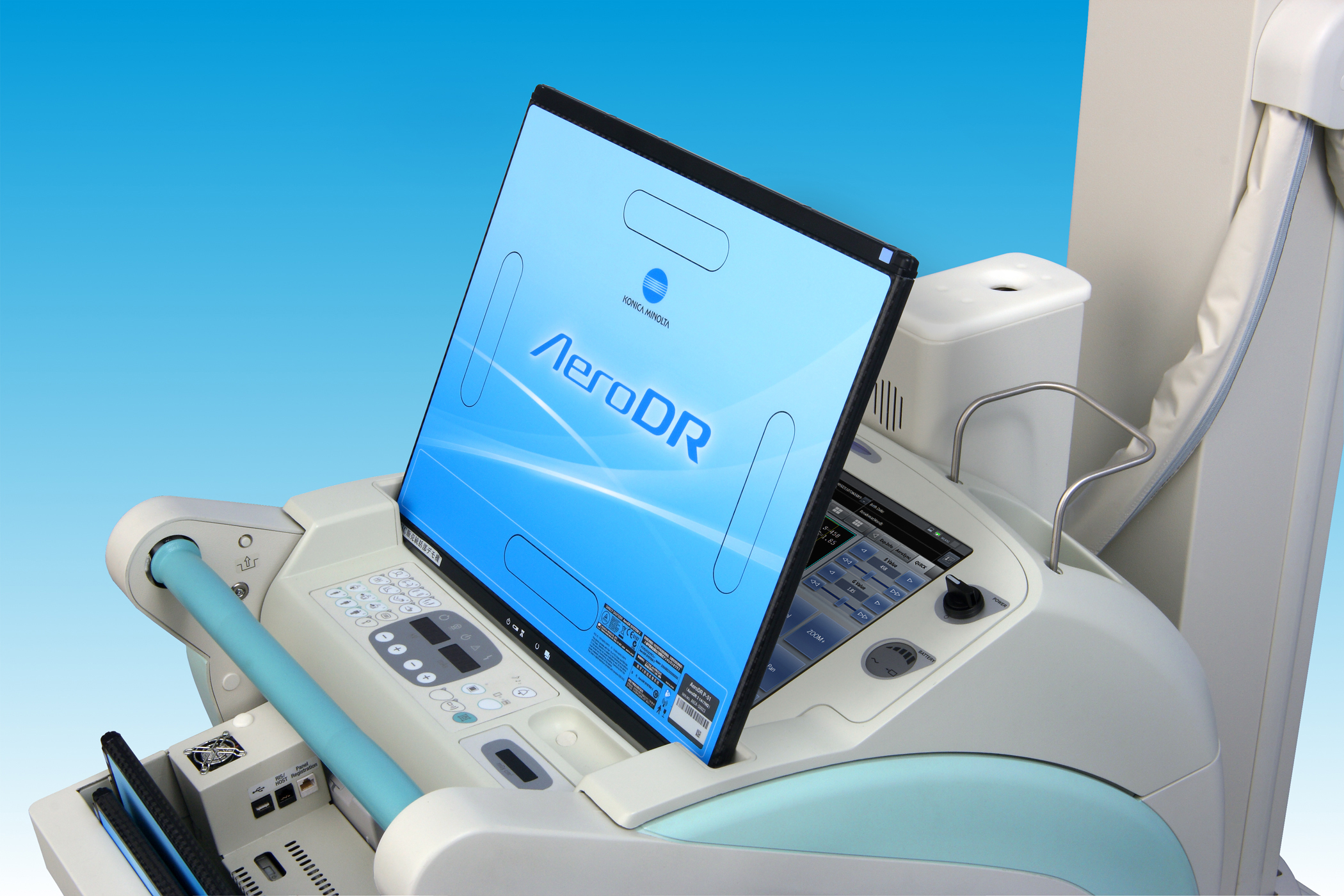 ボディスキャナー(モアレ写真) Konica Minolta and Shimadzu Introduce MobileArt Evolution EFX